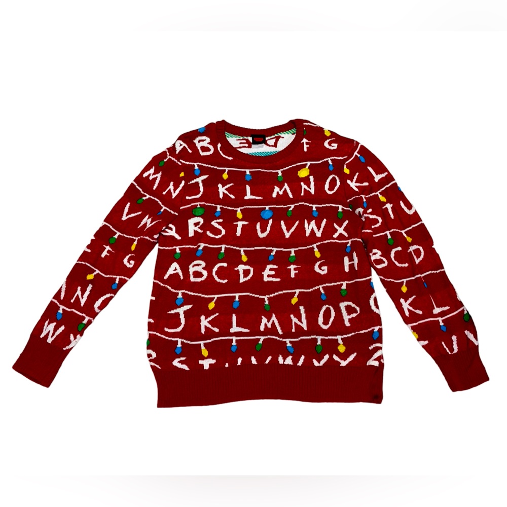 Stranger Things Christmas sweater